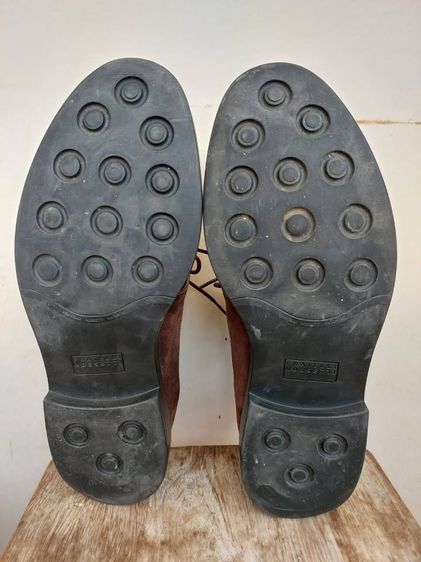 รองเท้าหนังกลับสีน้ำตาล Fratelli Rossetti ขนาด 7 US วัดจริง 26.5 ซม. หนังสวย พื้นเต็ม รูปที่ 6