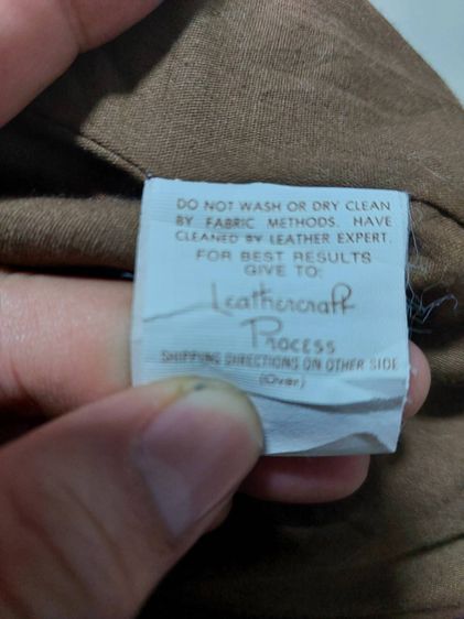Vintage Cooper A-2 Made In USA Leather Flight Jacket Size 42R หนังแท้สีน้ำตาลเข้มสวย ซิป Ideal จั๊มปลายแขนและเอวแน่นๆไม่ย้วย รูปที่ 14
