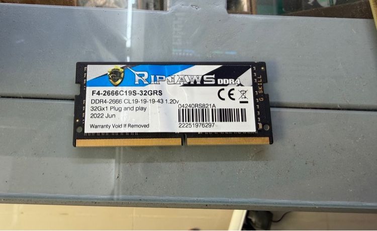 Ram DDR4 2666 - 32GB