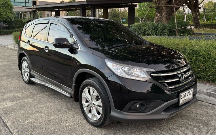 Honda CR-V 2014 2.0 E 4WD Utility-car เบนซิน ไม่ติดแก๊ส เกียร์อัตโนมัติ ดำ รูปที่ 3