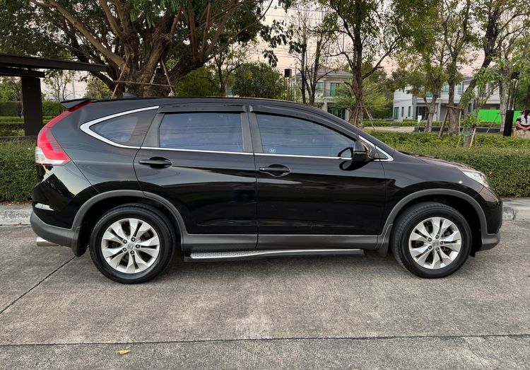 Honda CR-V 2014 2.0 E 4WD Utility-car เบนซิน ไม่ติดแก๊ส เกียร์อัตโนมัติ ดำ รูปที่ 4