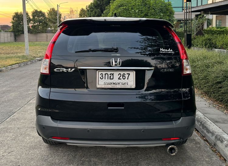 Honda CR-V 2014 2.0 E 4WD Utility-car เบนซิน ไม่ติดแก๊ส เกียร์อัตโนมัติ ดำ รูปที่ 2