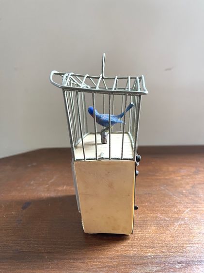 นาฬิกา ปลุก กรงนก GERMANY เก่าโบราณสะสม รูปที่ 11