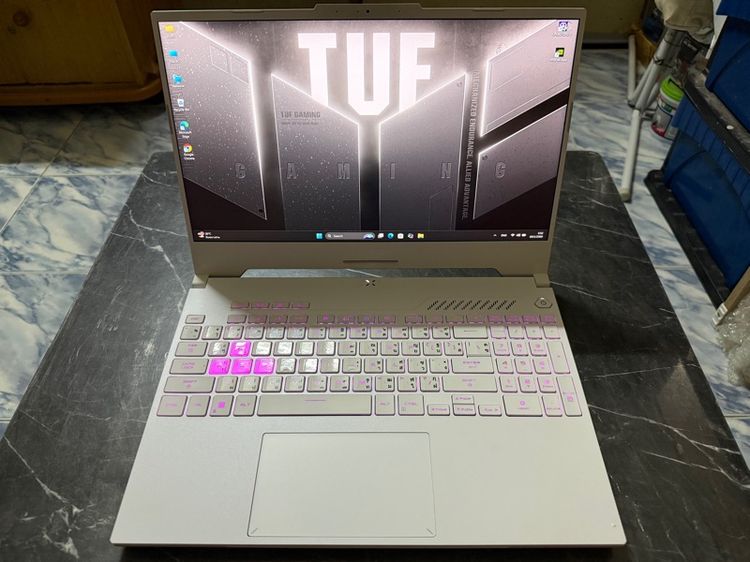 ขาย Note Book ASUS TUF F15 FX507ZC12700-0DAFXHB4X10 I7-12700H Ram 16gb RTX 3050 4 GB GDDR6 512gb SSD M.2 สภาพสวยๆ เลยครับผม รูปที่ 2