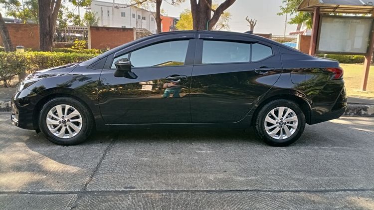 Nissan Almera 2024 1.0 EL Sedan เบนซิน ไม่ติดแก๊ส เกียร์อัตโนมัติ ดำ รูปที่ 3