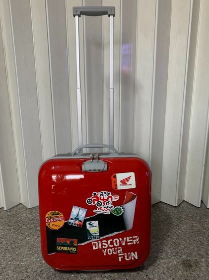 📌📌 💯 ขายกระเป๋าHondaเดินทางล้อลาก 2 ล้อ ขนาด 16 นิ้ว ของใหม่ พร้อมกล่อง รูปที่ 14