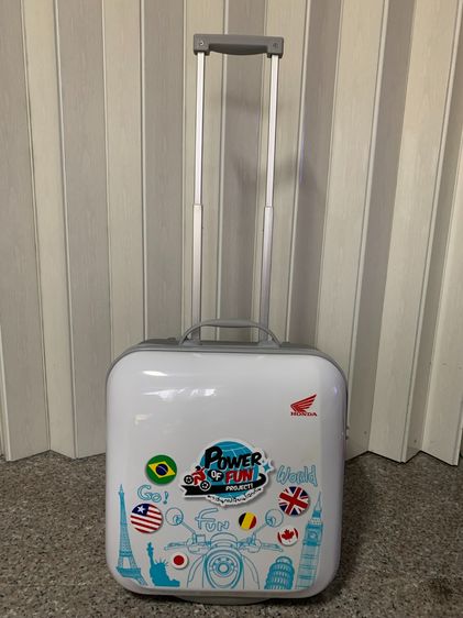 📌📌 💯 ขายกระเป๋าHondaเดินทางล้อลาก 2 ล้อ ขนาด 16 นิ้ว ของใหม่ พร้อมกล่อง รูปที่ 7