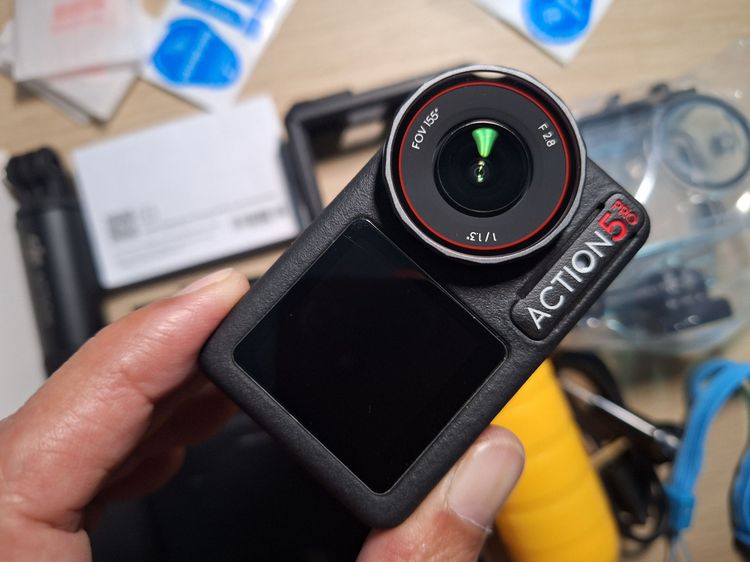 ผ่อน+รูดบัตรเครดิต ผ่าน Shopee ได้ ประกันศูนย์เหลืออีกยาวๆ 9 เดือน DJI Osmo Action 5 Pro Adventure Combo กล้องแอคชั่น รูปที่ 2