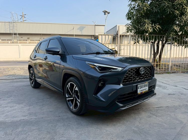Toyota Yaris Cross 2023 1.5 HEV Premium Luxury Sedan ไฮบริด ไม่ติดแก๊ส เกียร์อัตโนมัติ เทา รูปที่ 3