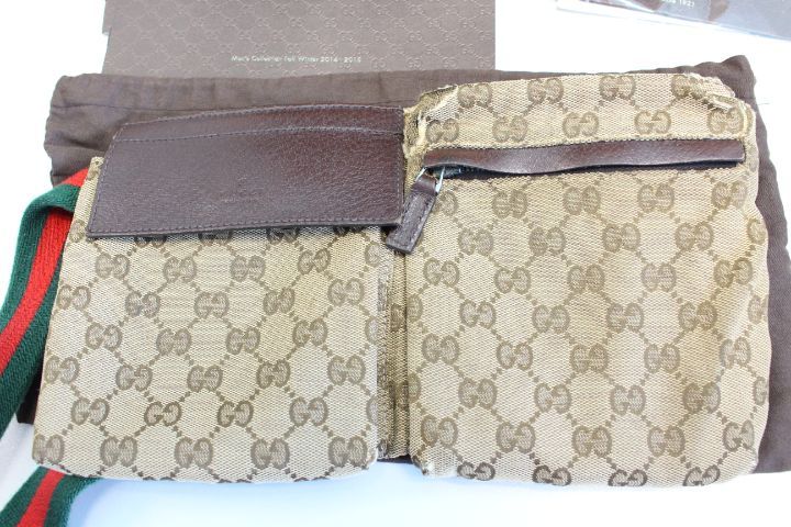 กระเป๋า Gucci Belt Bag แท้ มือสอง หายาก rear item รูปที่ 2