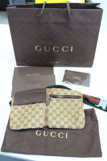 กระเป๋า Gucci Belt Bag แท้ มือสอง หายาก rear item