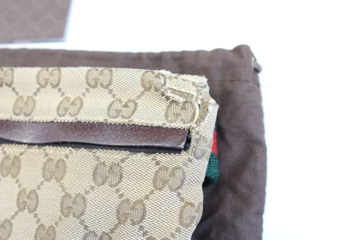 กระเป๋า Gucci Belt Bag แท้ มือสอง หายาก rear item รูปที่ 4