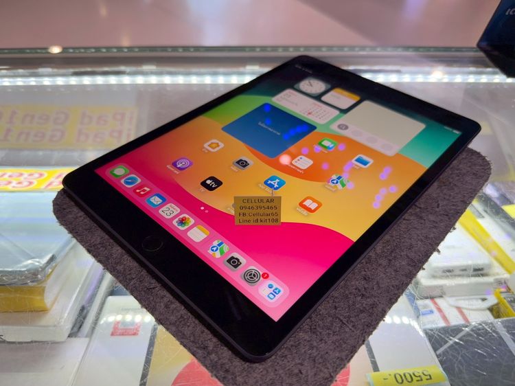 iPad Gen9 64GB ใส่ซิม สภาพสวยมาก เครื่องไทย Batt93 รูปที่ 3