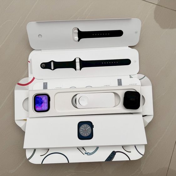 Apple Watch S8 45mm GPS สีดำ สภาพสวยมาก