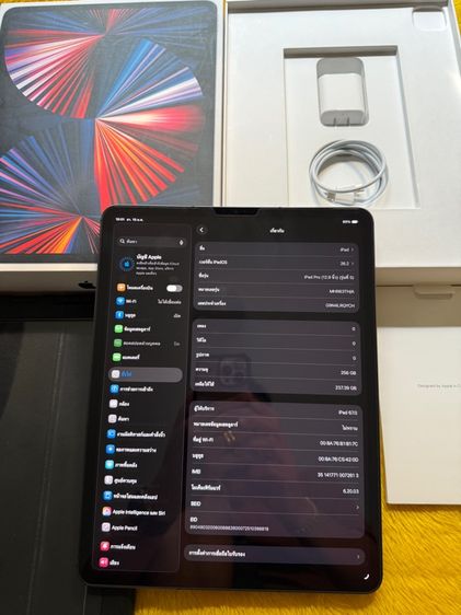 iPad Pro M1-12.9นิ้ว 256GB-Cellulraสภาพนางฟ้าอีกตัว รูปที่ 2