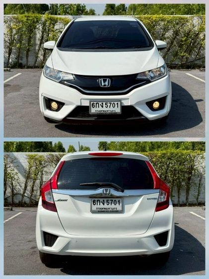Honda Jazz 2017 1.5 V+ Sedan เบนซิน ไม่ติดแก๊ส เกียร์อัตโนมัติ ขาว รูปที่ 3