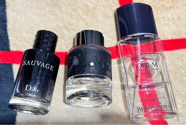 ชาย Yves Saint Laurent ขวดน้ำหอมเปล่า( 3 ขวด ราคาเดียว)