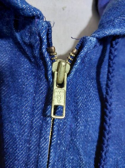 Vintage Oshkosh B'GOSH เสื้อแจ๊คเก็ตผ้าเดนิม Hoodie Size MR Made in USA  สภาพสวยเหมือนใหม่ สาย Workwear ไม่ควรพลาด รูปที่ 3