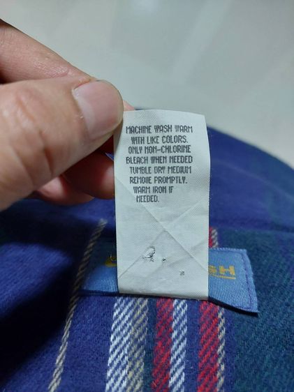 Vintage Oshkosh B'GOSH เสื้อแจ๊คเก็ตผ้าเดนิม Hoodie Size MR Made in USA  สภาพสวยเหมือนใหม่ สาย Workwear ไม่ควรพลาด รูปที่ 13