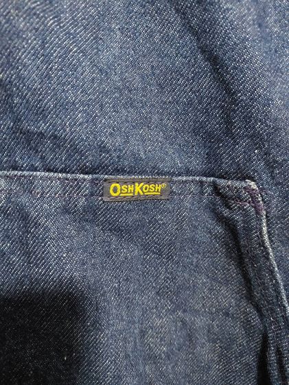 Vintage Oshkosh B'GOSH เสื้อแจ๊คเก็ตผ้าเดนิม Hoodie Size MR Made in USA  สภาพสวยเหมือนใหม่ สาย Workwear ไม่ควรพลาด รูปที่ 2