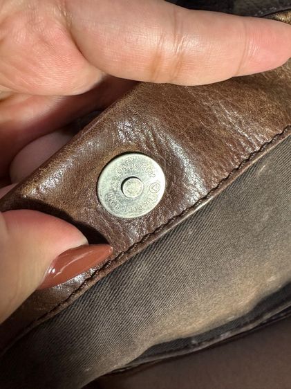 Adolfo Dominguez กระเป๋าหนังแท้ รูปที่ 4