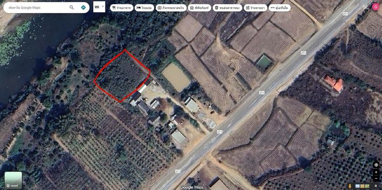 ขายที่ดินติดริมโขง จ.เลย 1ไร่ไงาน 2.3 ลบ