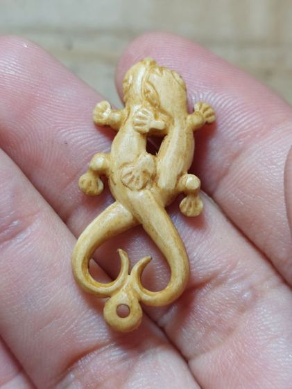 เครื่องรางจิ้งจกหางหัวใจหลวงปู่หน่ายวัดบ้านแจ้งอยุธยา รูปที่ 3