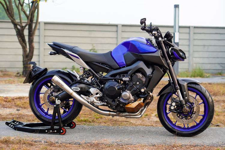 YAMAHA MT-09 ABS ปี 2018 เริ่มต้นฟรีดาวน์ พร้อมของแต่งจัดเต็มพร้อมใช้ รูปที่ 3