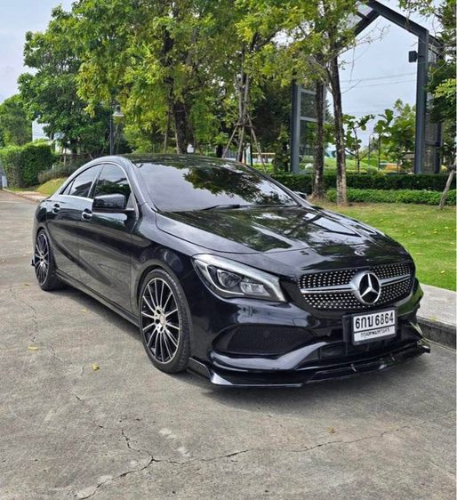 Mercedes-Benz CLA-Class 2017 CLA200 Sedan เบนซิน ไม่ติดแก๊ส เกียร์อัตโนมัติ ดำ รูปที่ 3