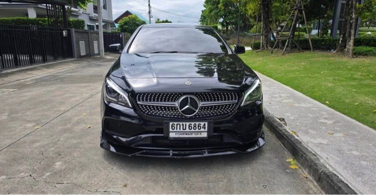 Mercedes-Benz CLA-Class 2017 CLA200 Sedan เบนซิน ไม่ติดแก๊ส เกียร์อัตโนมัติ ดำ รูปที่ 4