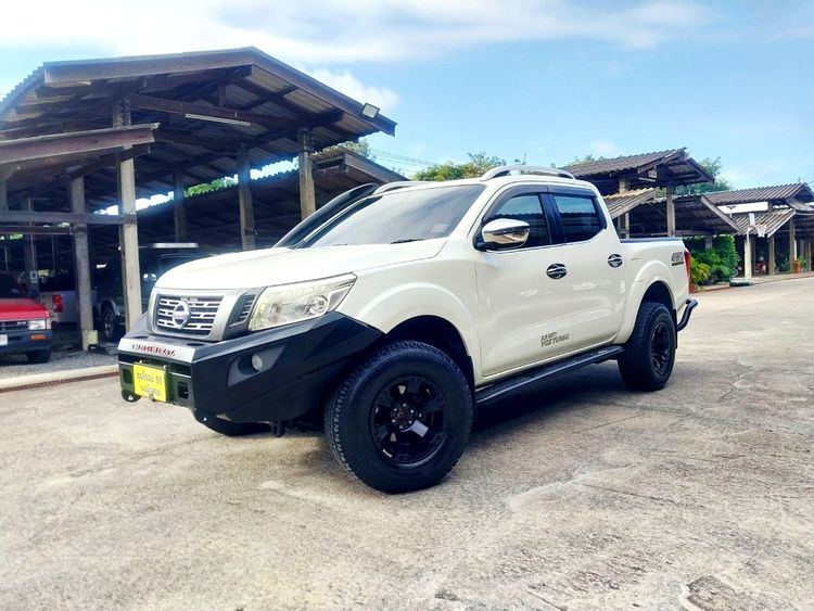 Nissan NP300-NAVARA 2015 2.5 VL 4WD Pickup ดีเซล ไม่ติดแก๊ส เกียร์อัตโนมัติ ขาว รูปที่ 2