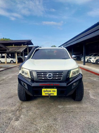 Nissan NP300-NAVARA 2015 2.5 VL 4WD Pickup ดีเซล ไม่ติดแก๊ส เกียร์อัตโนมัติ ขาว รูปที่ 3