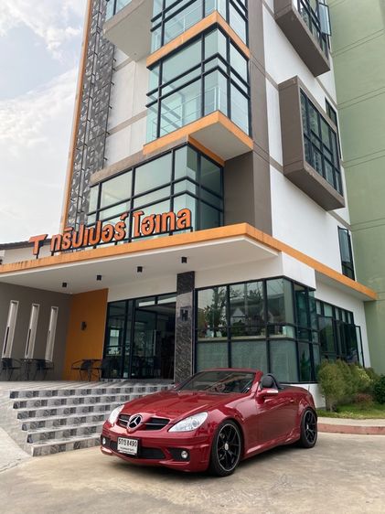 Mercedes-Benz SLK-Class 2005 SLK200 Sedan เบนซิน ไม่ติดแก๊ส เกียร์อัตโนมัติ แดง รูปที่ 2