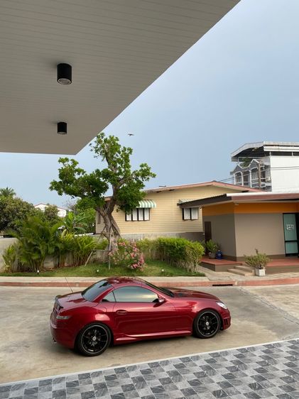 Mercedes-Benz SLK-Class 2005 SLK200 Sedan เบนซิน ไม่ติดแก๊ส เกียร์อัตโนมัติ แดง รูปที่ 3