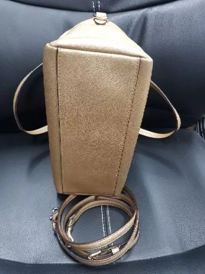 Coach แท้มือ2กระเป๋าCoach MINI  F50430 สี GOLD มือ2 สภาพดีพร้อมใช้งาน รูปที่ 7