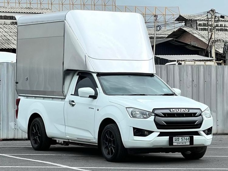 Isuzu D-MAX 2021 1.9 S Pickup ดีเซล ไม่ติดแก๊ส เกียร์ธรรมดา ขาว รูปที่ 4