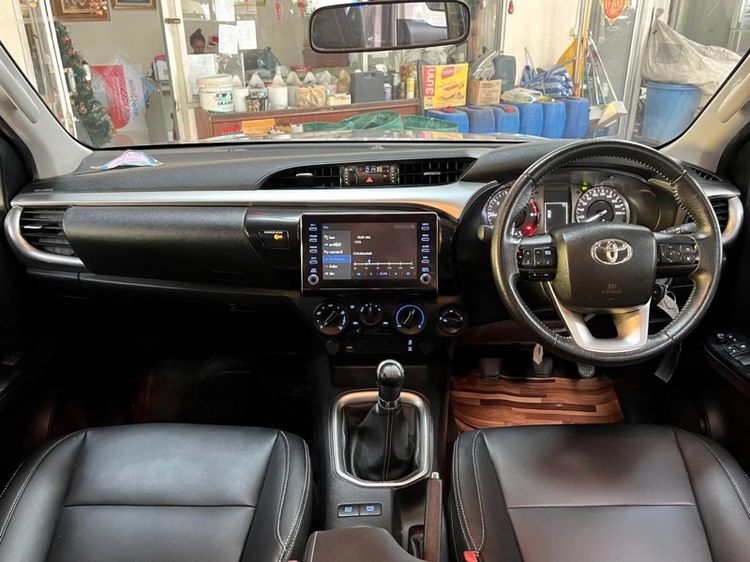 Toyota Hilux Revo 2021 Smart Cab 2.4 Mid 4WD Pickup ดีเซล ไม่ติดแก๊ส เกียร์ธรรมดา เทา รูปที่ 3