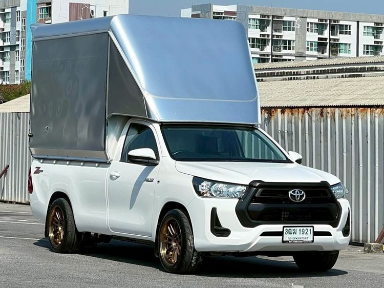Toyota Hilux Revo 2020 2.4 Entry Pickup ดีเซล ไม่ติดแก๊ส เกียร์ธรรมดา ขาว รูปที่ 2