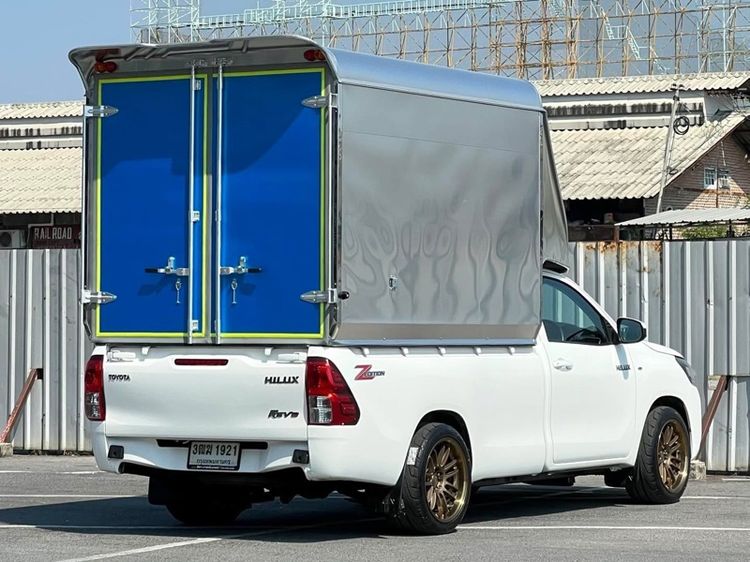 Toyota Hilux Revo 2020 2.4 Entry Pickup ดีเซล ไม่ติดแก๊ส เกียร์ธรรมดา ขาว รูปที่ 4