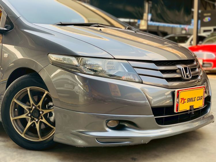 Honda City 2011 1.0 S Sedan เบนซิน ไม่ติดแก๊ส เกียร์อัตโนมัติ เทา รูปที่ 4