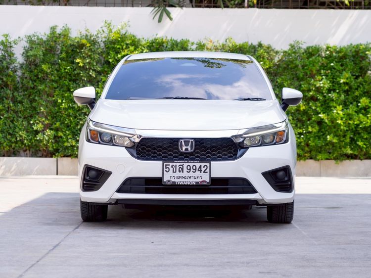 Honda City 2024 1.0 S+ Sedan เบนซิน ไม่ติดแก๊ส เกียร์อัตโนมัติ ขาว รูปที่ 2