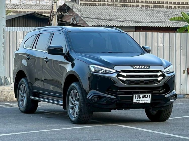 Isuzu MU-X 2020 1.9 Elegant 2WD Pickup ดีเซล ไม่ติดแก๊ส เกียร์อัตโนมัติ ดำ รูปที่ 2