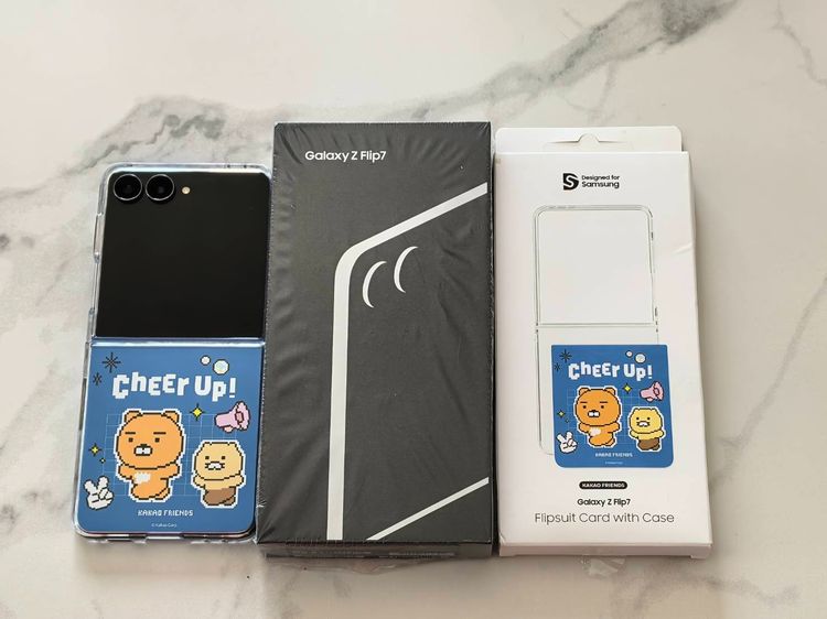 Samsung Z Flip 7 RAM 512GB ROM 12GB รุ่นล่าสุด จอพับตลับแป้ง จอนอกใหญ่เต็มตา