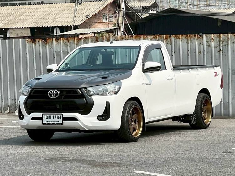 Toyota Hilux Revo 2022 2.4 Entry Pickup ดีเซล ไม่ติดแก๊ส เกียร์ธรรมดา ขาว รูปที่ 3