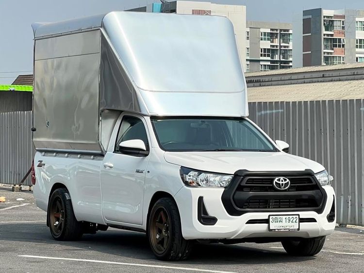 Toyota Hilux Revo 2020 2.4 Entry Pickup ดีเซล ไม่ติดแก๊ส เกียร์ธรรมดา ขาว รูปที่ 2
