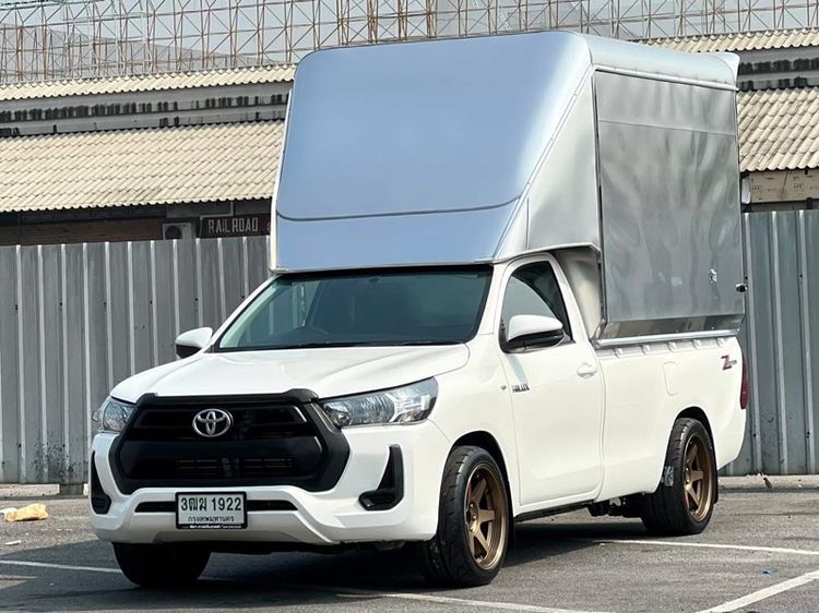 รถ Toyota Hilux Revo 2.4 Entry สี ขาว