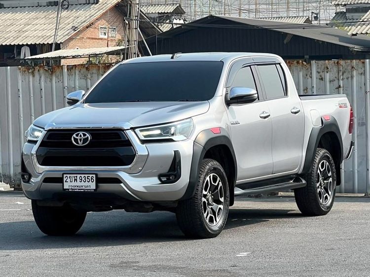 Toyota Hilux Revo 2022 2.4 Prerunner Mid Pickup ดีเซล ไม่ติดแก๊ส เกียร์อัตโนมัติ เทา รูปที่ 3