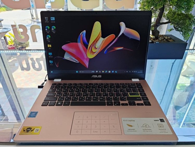Asus E410m  ram 4gb  Ssd m2 500gb ขนาดจอ 14นิ้ว Full HD ((รับแลกรับเทิร์นทุกรุ่นค่ะ รูปที่ 2