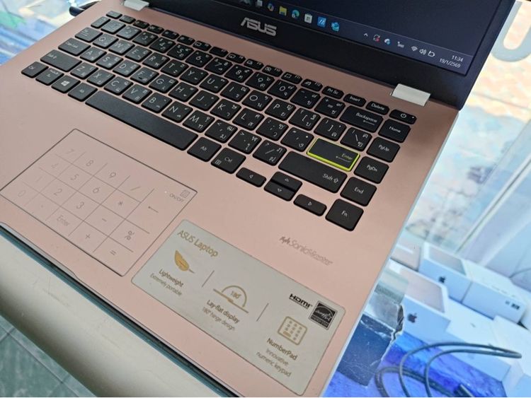 Asus E410m  ram 4gb  Ssd m2 500gb ขนาดจอ 14นิ้ว Full HD ((รับแลกรับเทิร์นทุกรุ่นค่ะ รูปที่ 4