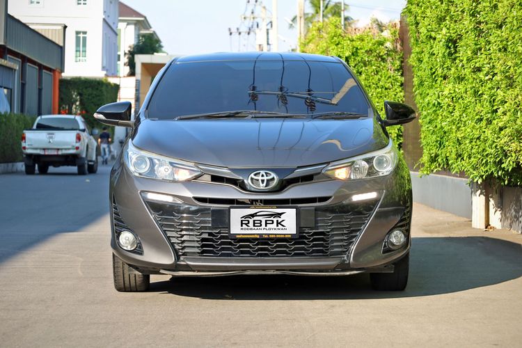 Toyota Yaris 2018 1.5 G Sedan เบนซิน ไม่ติดแก๊ส เกียร์อัตโนมัติ เทา รูปที่ 3